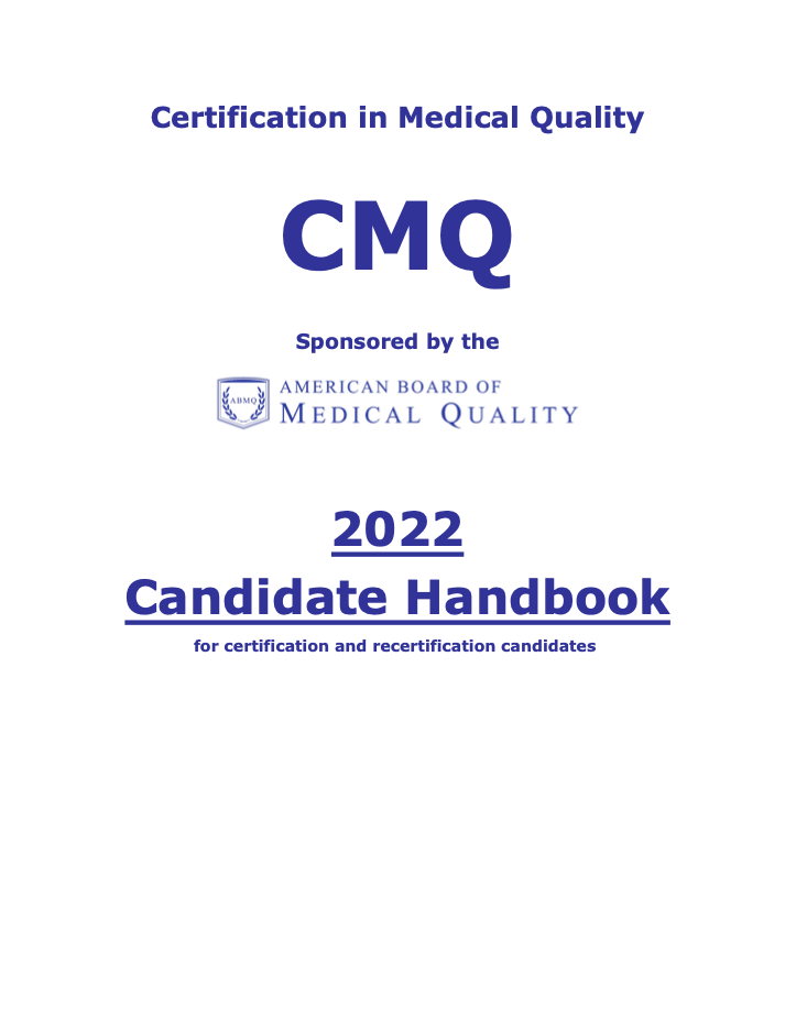 CMQ Certification